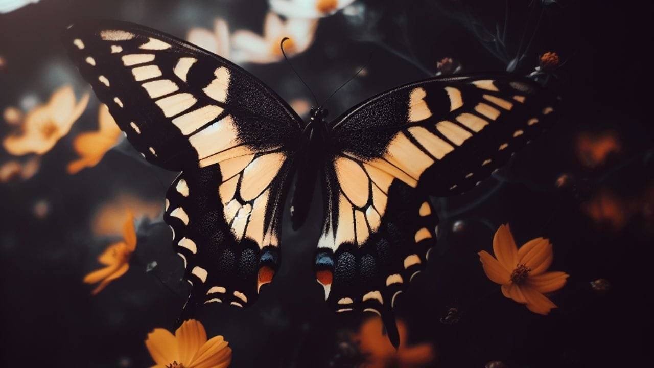 Black and Yellow Butterflies Meaning