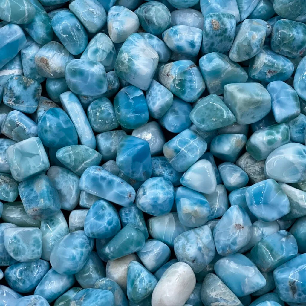 Larimar blue crystal
