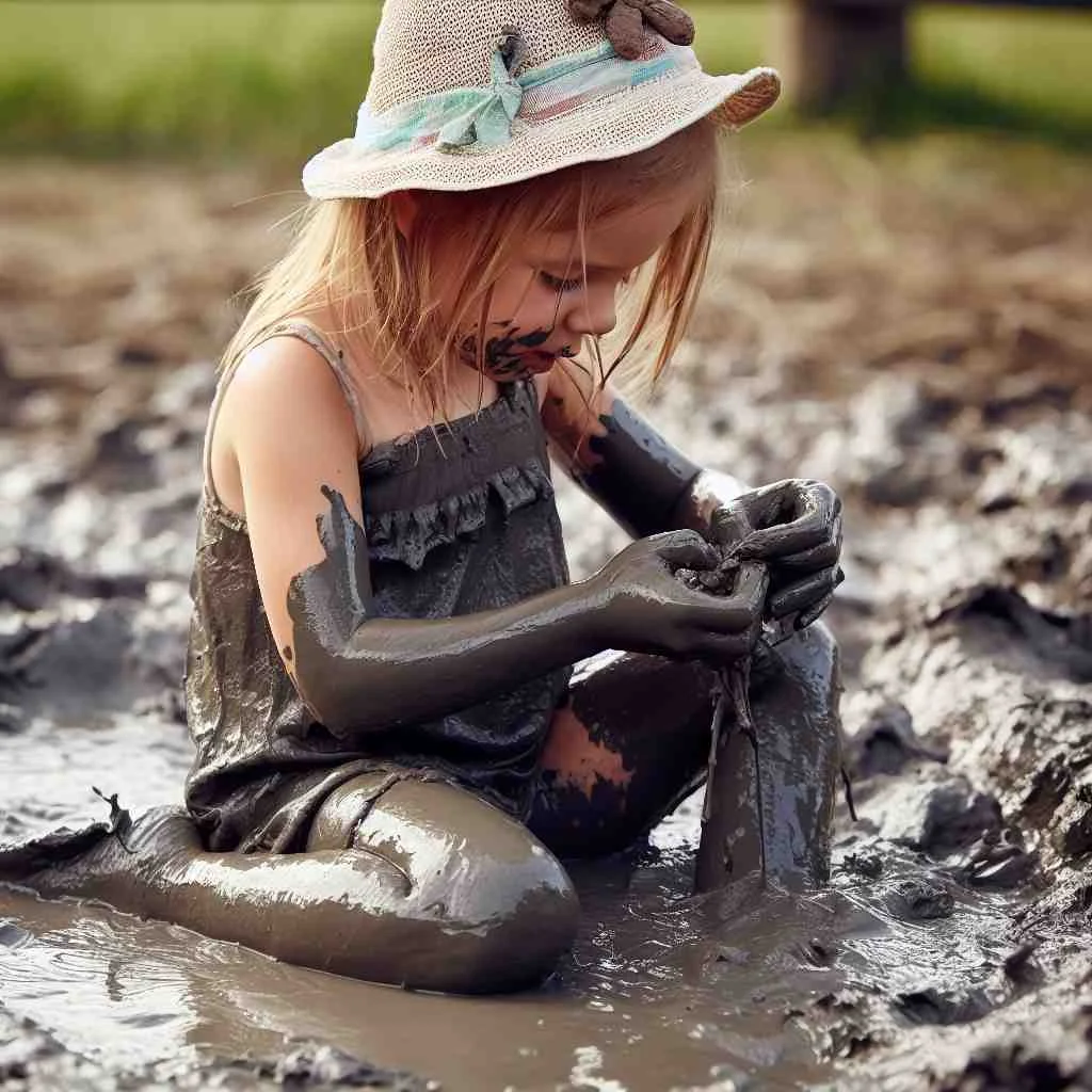 Playing In Mud