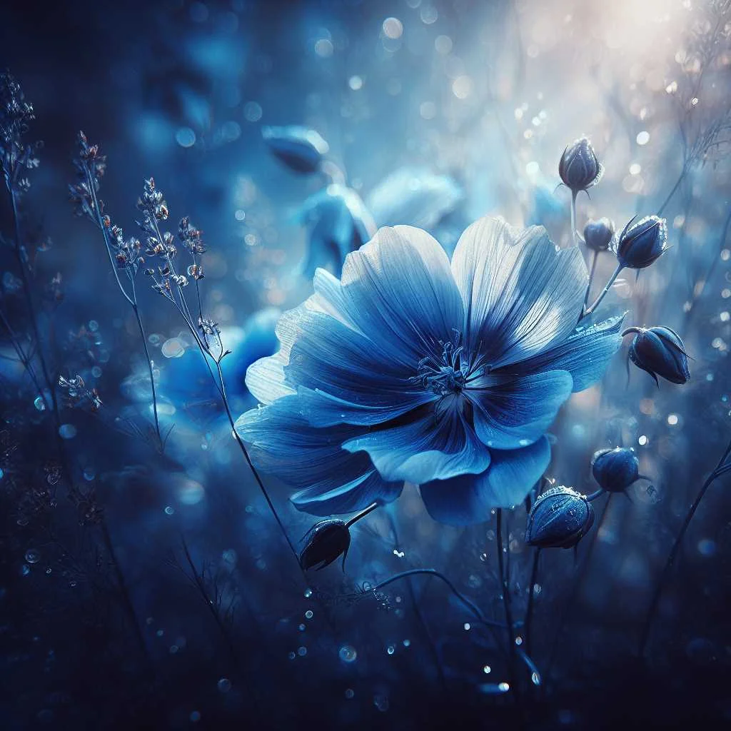 Blue Flower 